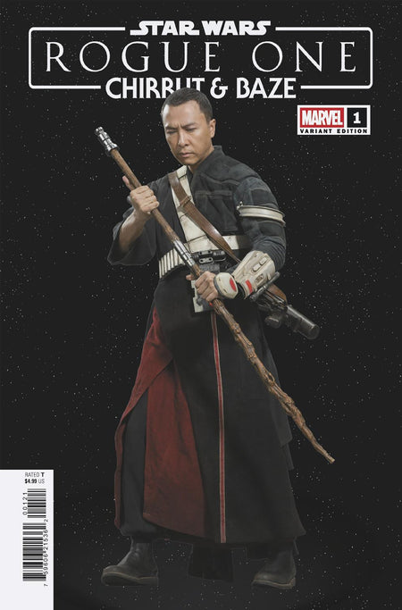 STAR WARS ROGUE ONE - CHIRRUT AND BAZE #1 PHOTO VAR CVR B
