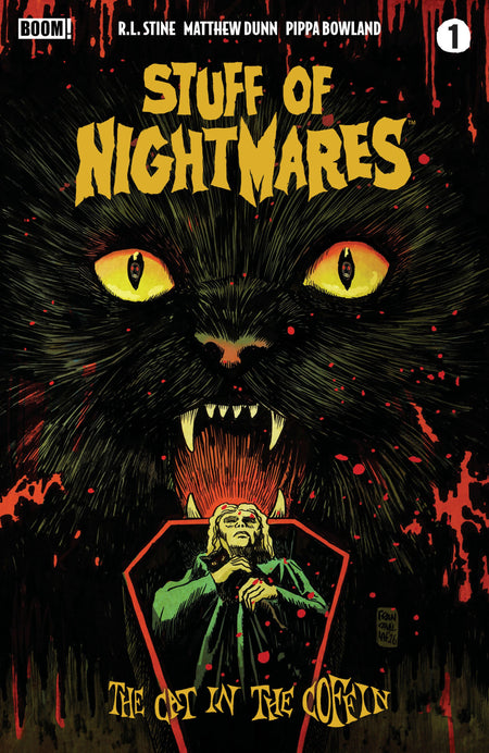 STUFF OF NIGHTMARES THE CAT IN THE COFFIN #1 A MAIN DRESSED FRANCAVILLA CVR A