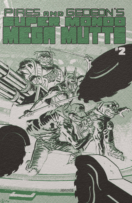 SUPER MONDO MEGA MUTTS #2 CVR E ALEX DIOTTO FOIL VAR