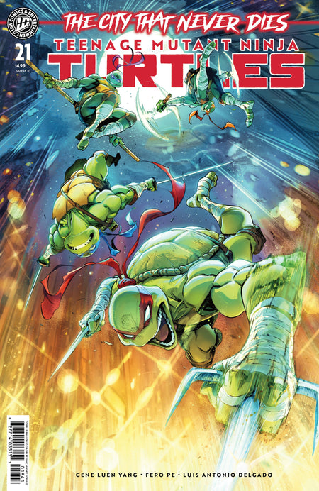 TEENAGE MUTANT NINJA TURTLES #21 VAR D COELLO CVR D