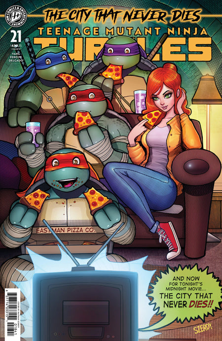 TEENAGE MUTANT NINJA TURTLES #21 VAR E SZERDY CVR G