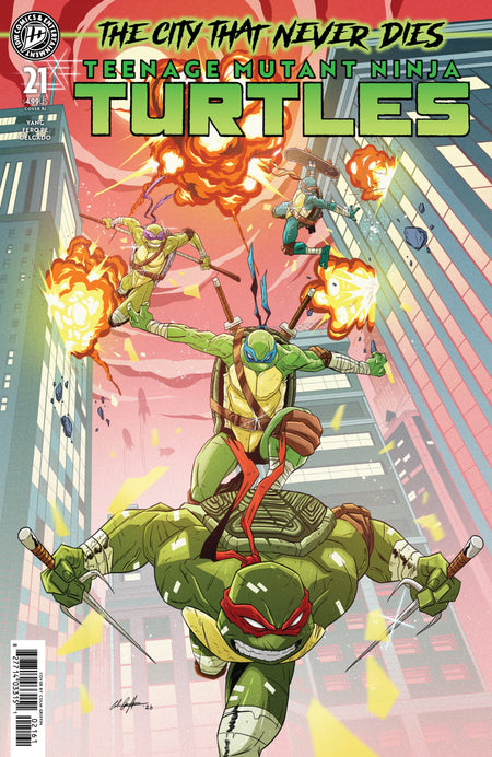 TEENAGE MUTANT NINJA TURTLES #21 VAR RI 25 GRIFFIN CVR F 1:25 INCV