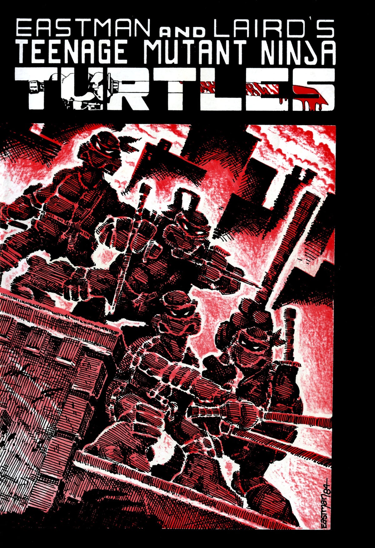 TEENAGE MUTANT NINJA TURTLES MIRAGE FACSIMILE #1 COVER A EASTMAN AND LAIRD CVR A