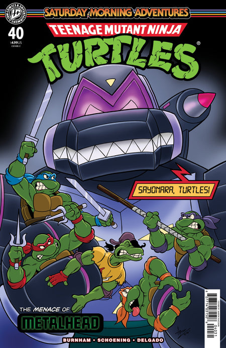 TEENAGE MUTANT NINJA TURTLES SATURDAY MORNING ADVENTURES #40 VAR C HAZOURI CVR C