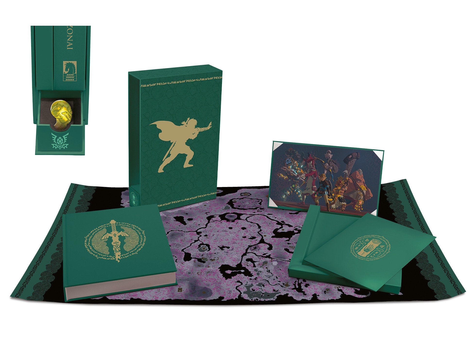 THE LEGEND OF ZELDA TEARS OF THE KINGDOM--SECRETS OF THE ZONAI HEROS EDITION HC