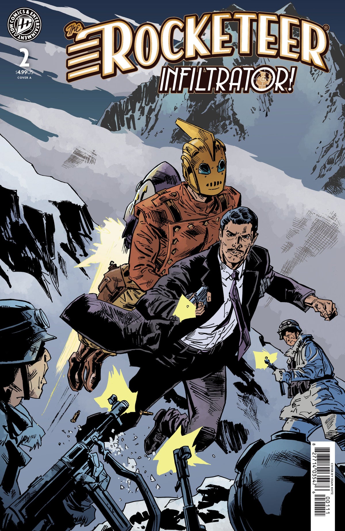 THE ROCKETEER INFILTRATOR #2 COVER A KOTZ CVR A