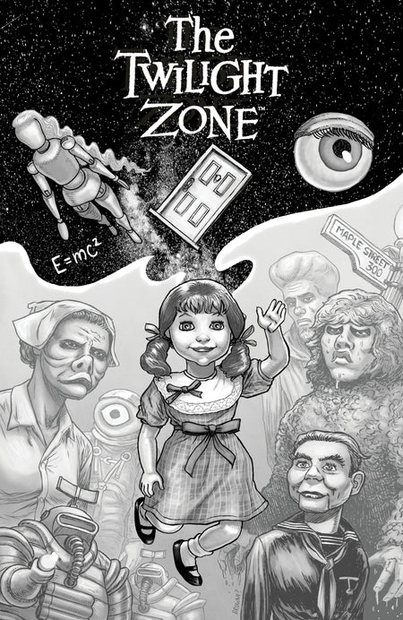THE TWILIGHT ZONE #10 VAR RI 10 BROWNE CVR C 1:10 INCV