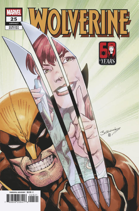 WOLVERINE #25 MARK BAGLEY MARY JANE WATSON VAR CVR B