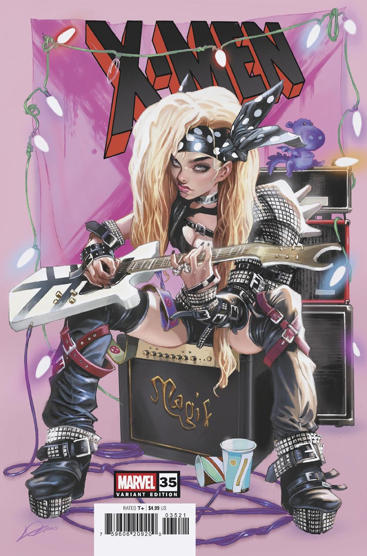 X-MEN #35 ALEXANDER LOZANO 80S MAGIK VAR CVR B