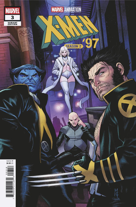 X-MEN 97 SEASON TWO #3 MARTIN COCCOLO VAR 1:25 INCV