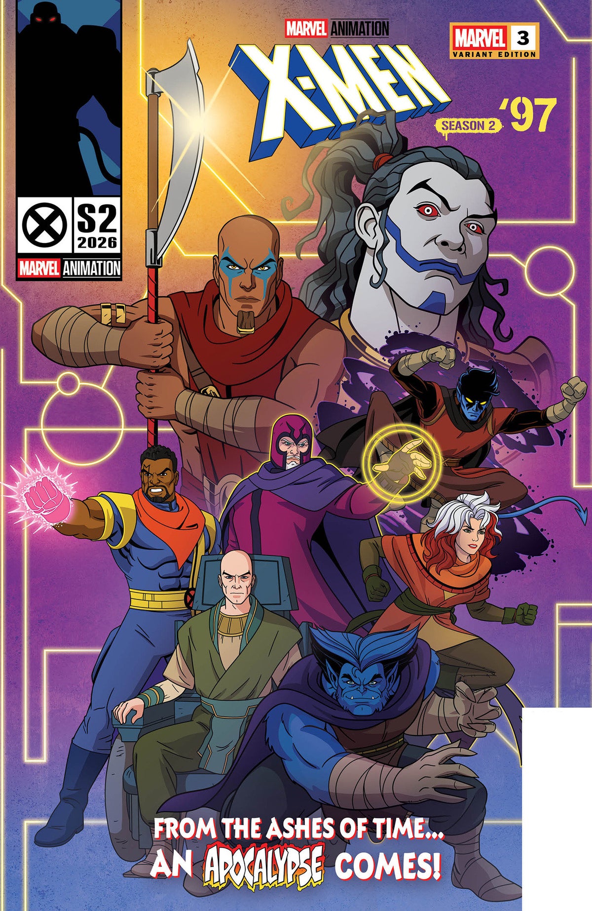 X-MEN 97 SEASON TWO #3 ADAM STAFFORD VAR CVR C
