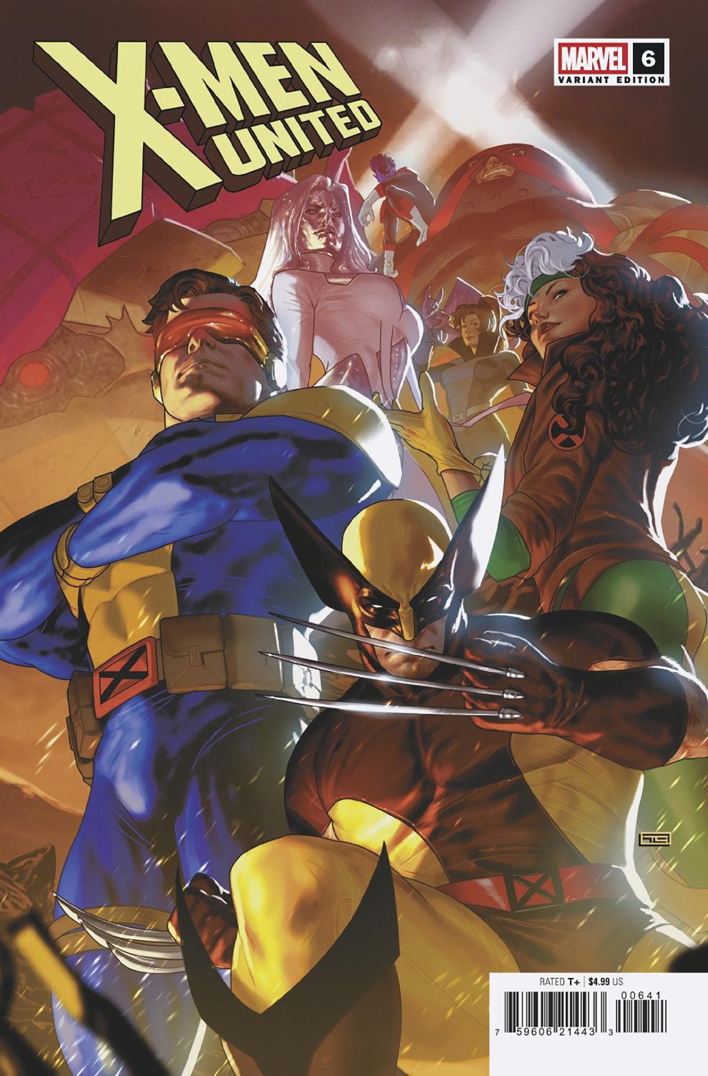 X-MEN UNITED #6 TAURIN CLARKE VAR CVR D