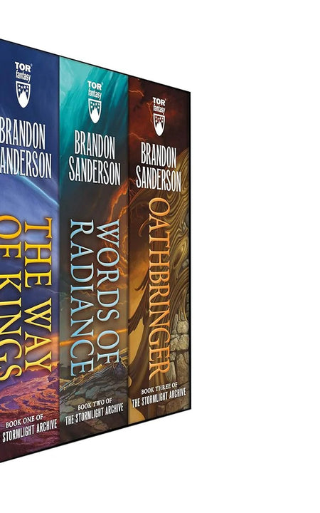 Stormlight Archive MM Boxed Set I, Books 1-3: The Way of Kings, Words of Radiance, Oathbringer SEALED BOX SET