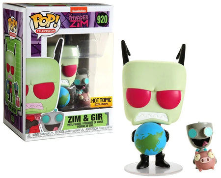 Funko Pop! Invader Zim Zim & Gir #920 Hot Topic Exclusive