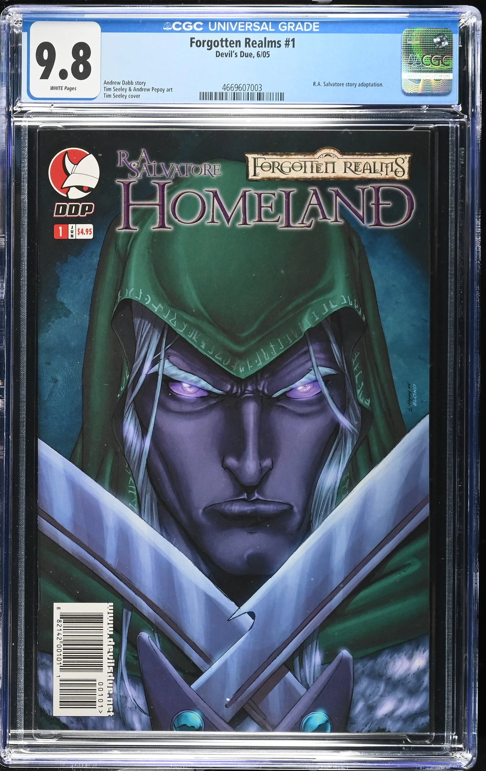 CGC 9.8 Forgotten Realms #1