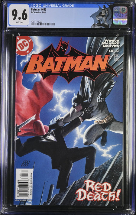 CGC 9.6 Batman #635 1st Jason Todd as Red Hood. Mister Freeze & Black Mask appearance.