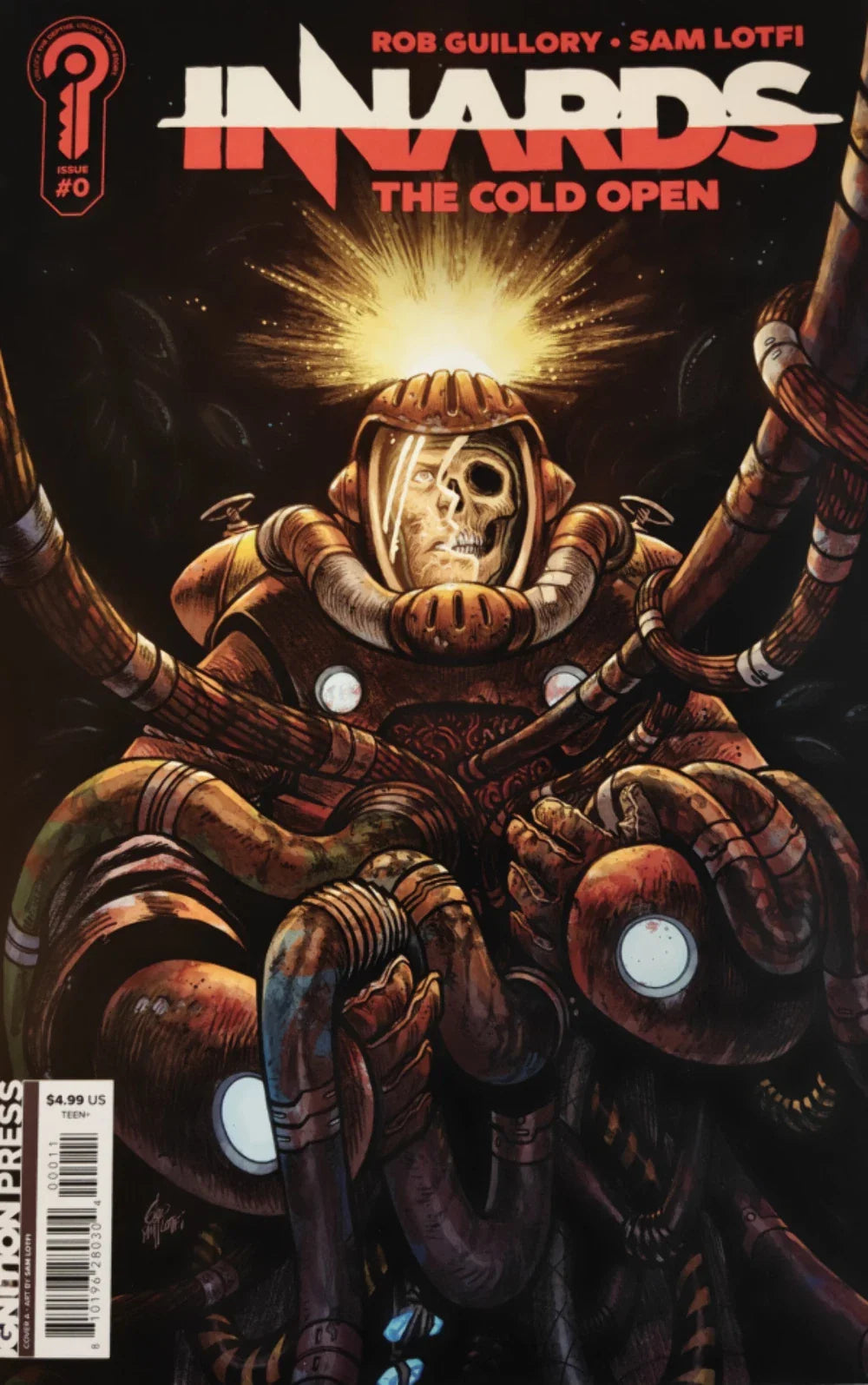 Innards #0 ComicsPro Exclusive Lotfi Cover [Signed by Rob Guillory]