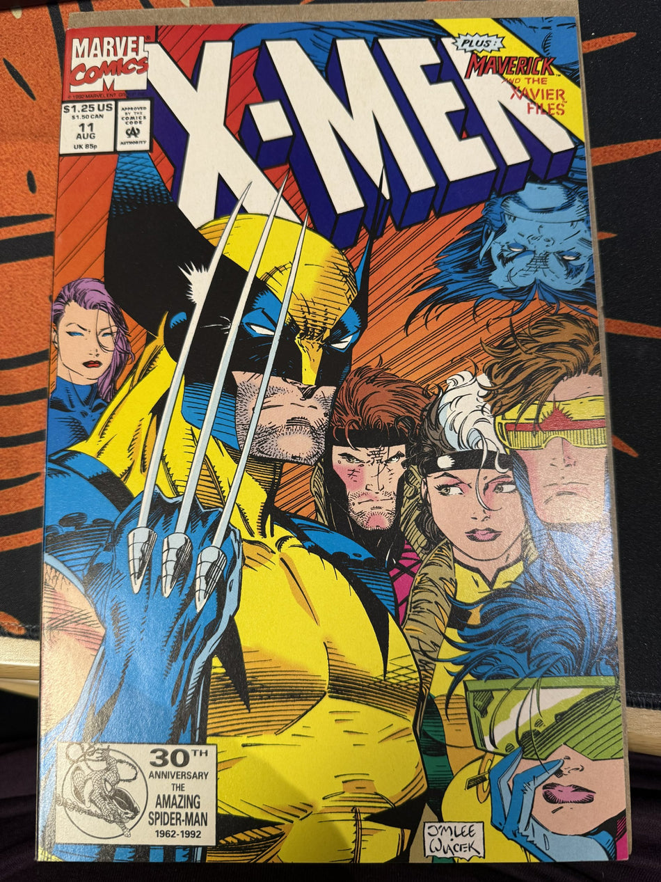 X-Men #11 Classic Jim Lee Cover 1993 NM