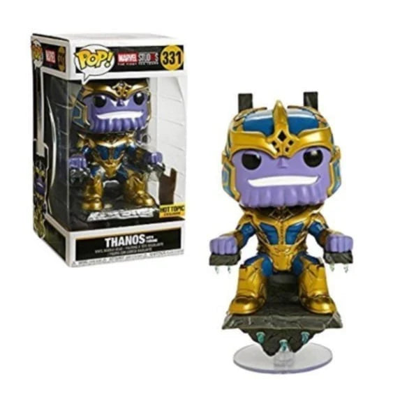 Funko POP! Marvel - Thanos with Throne #331 Hot Topic Excl - 8 Inch