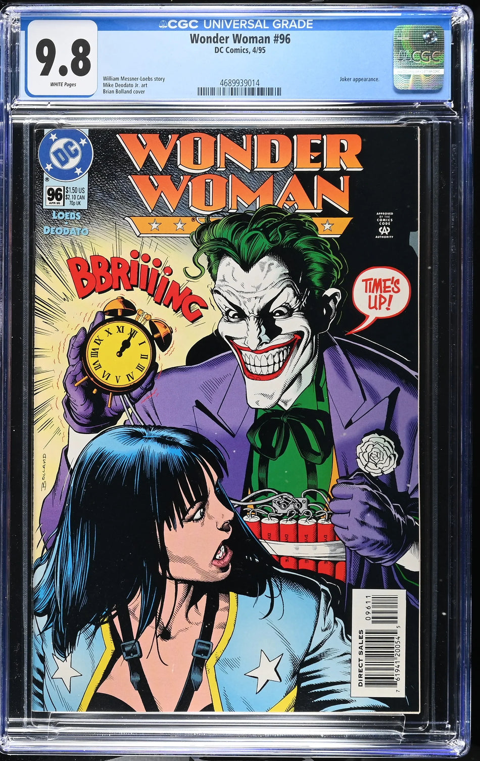 CGC 9.8 Wonder Woman #96