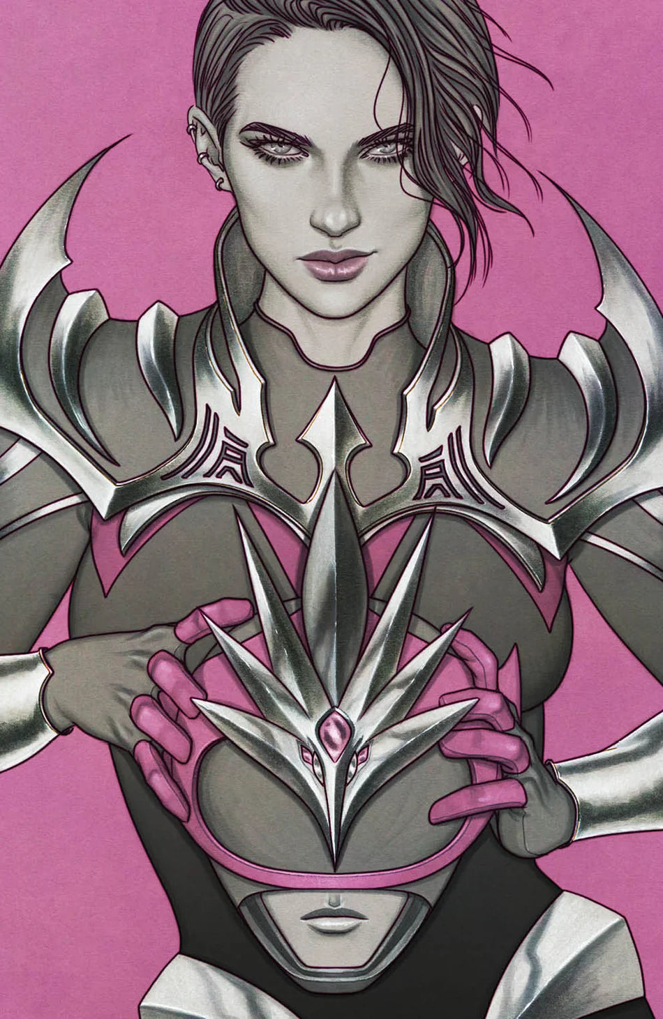 Power Rangers Unlimited: The Coinless #1 BOOM! Direct Reserve Frison B&W Exclusive