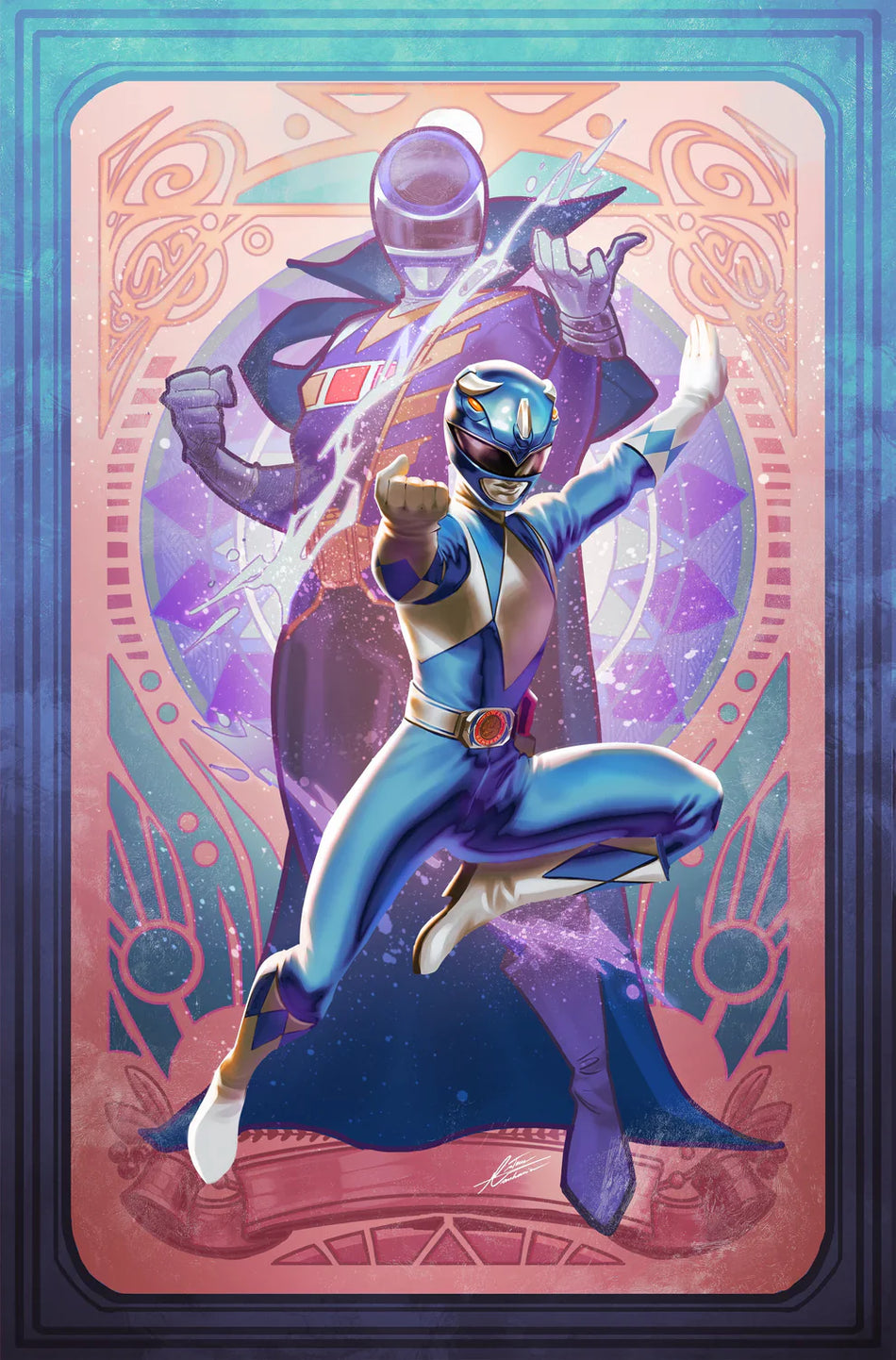 Mighty Morphin Power Rangers #120 BOOM! Direct Reserve Manhanini Exclusive