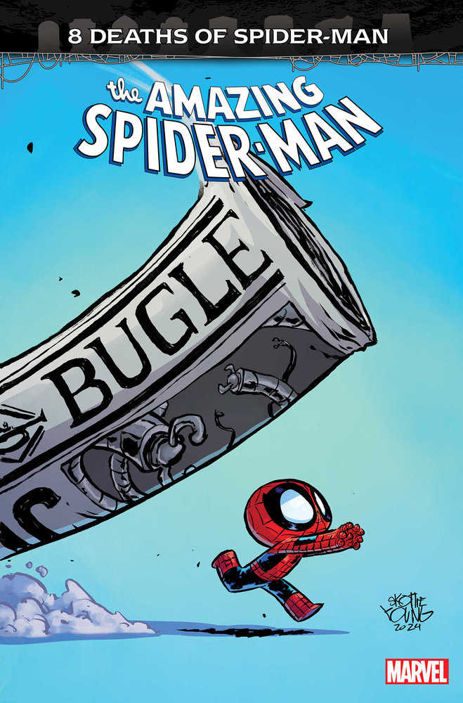Amazing Spider-Man #61 Skottie Young 8 Deaths of Spider-Man Variant SIGNED WITH COA