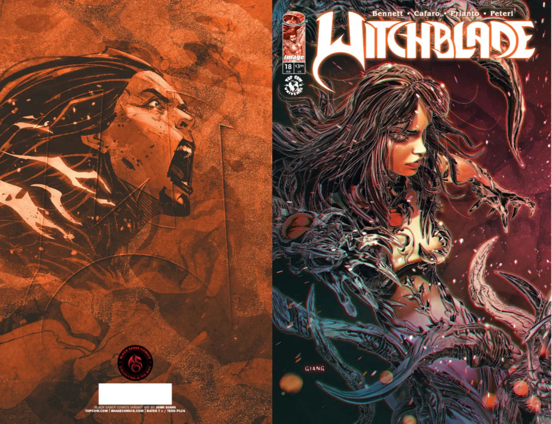 Witchblade #18 John Giang Exclusive Connecting Cover LTD 300