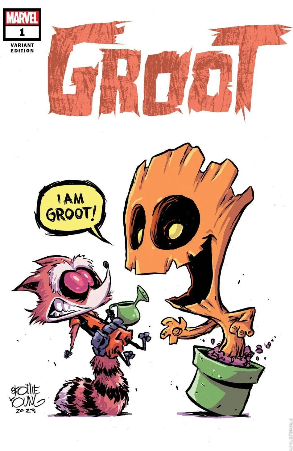 Groot #1 Skottie Young Exclusive Variant LTD 3,000 Copies