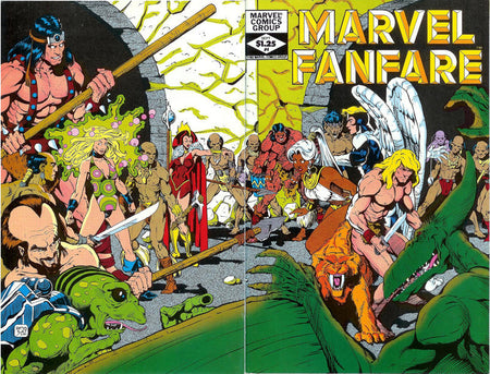Marvel Fanfare 1982 #4 - high grade - $9.99