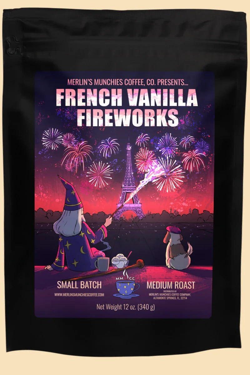 DECAF French Vanilla Fireworks 12oz - Ground