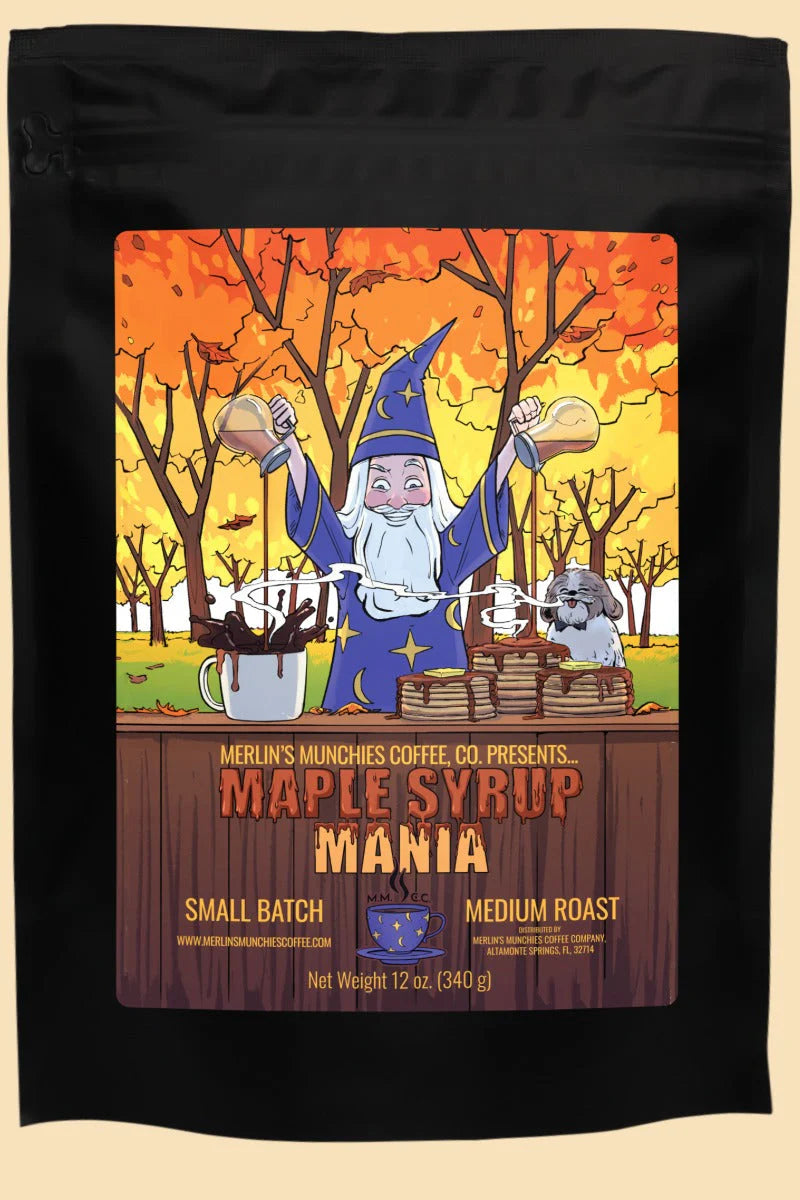 DECAF Maple Syrup Mania 12 oz - Ground