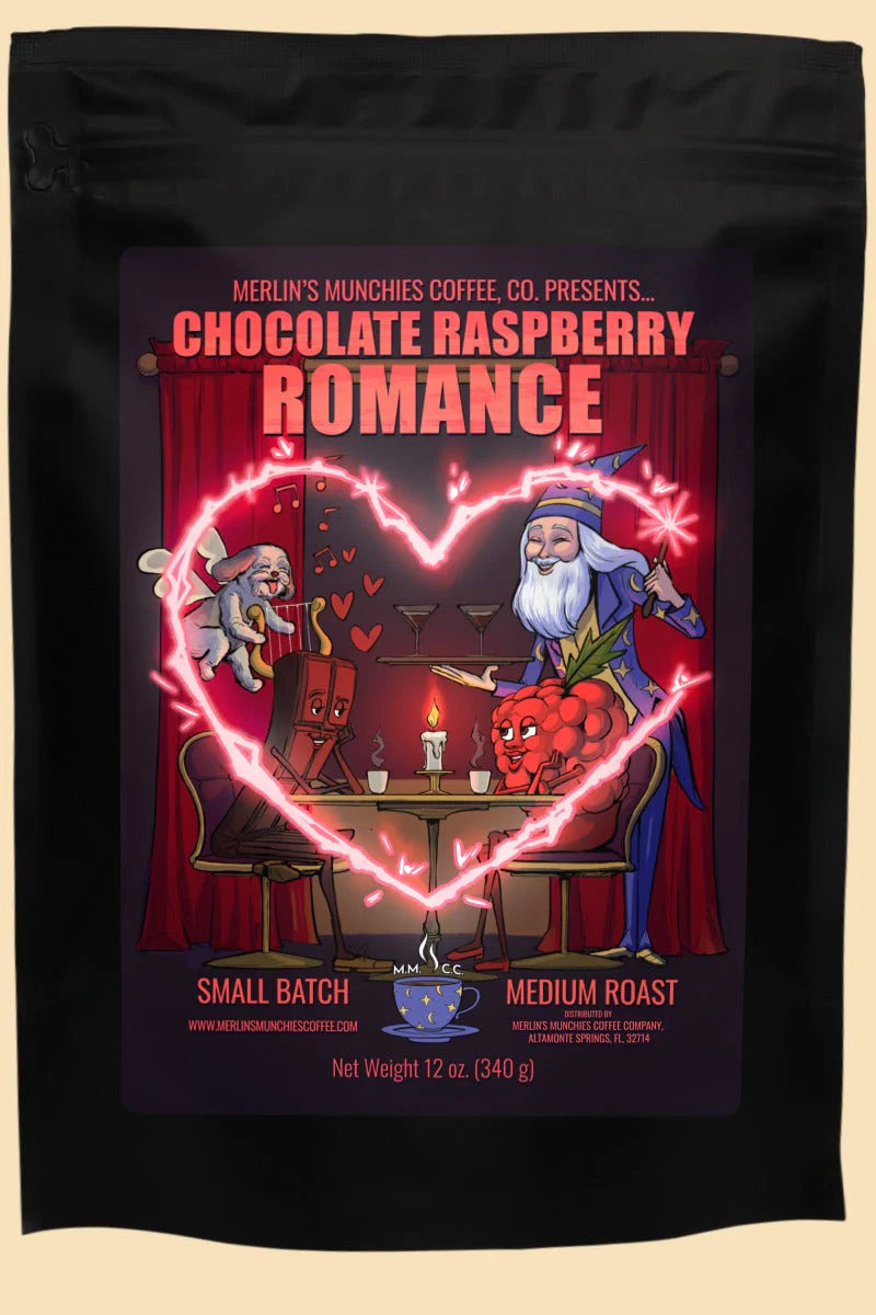 Chocolate Raspberry Romance 12oz - Whole Bean