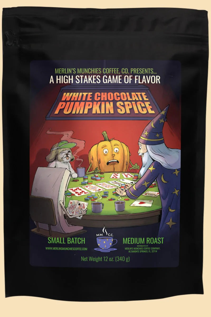 White Chocolate Pumpkin Spice 12oz - Whole Bean