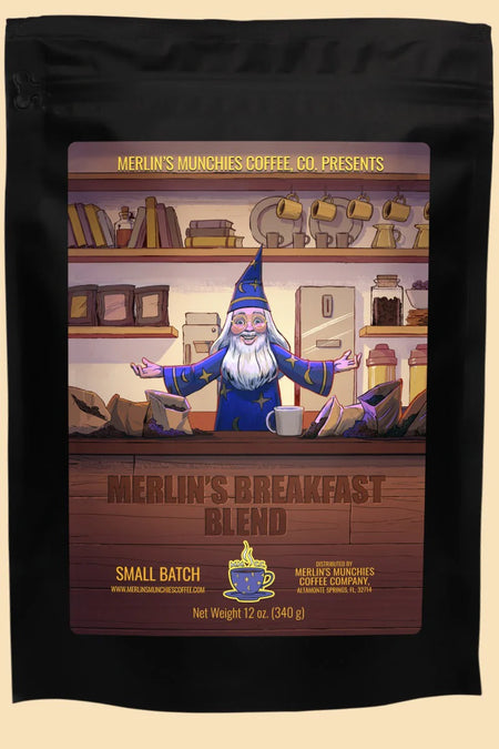 Merlin's Breakfast Blend 12oz - Ground