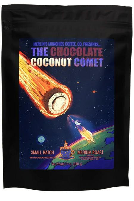 Chocolate Coconut Comet 12oz - Ground