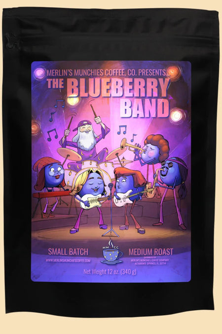 DECAF Blueberry Band 12 oz - Ground
