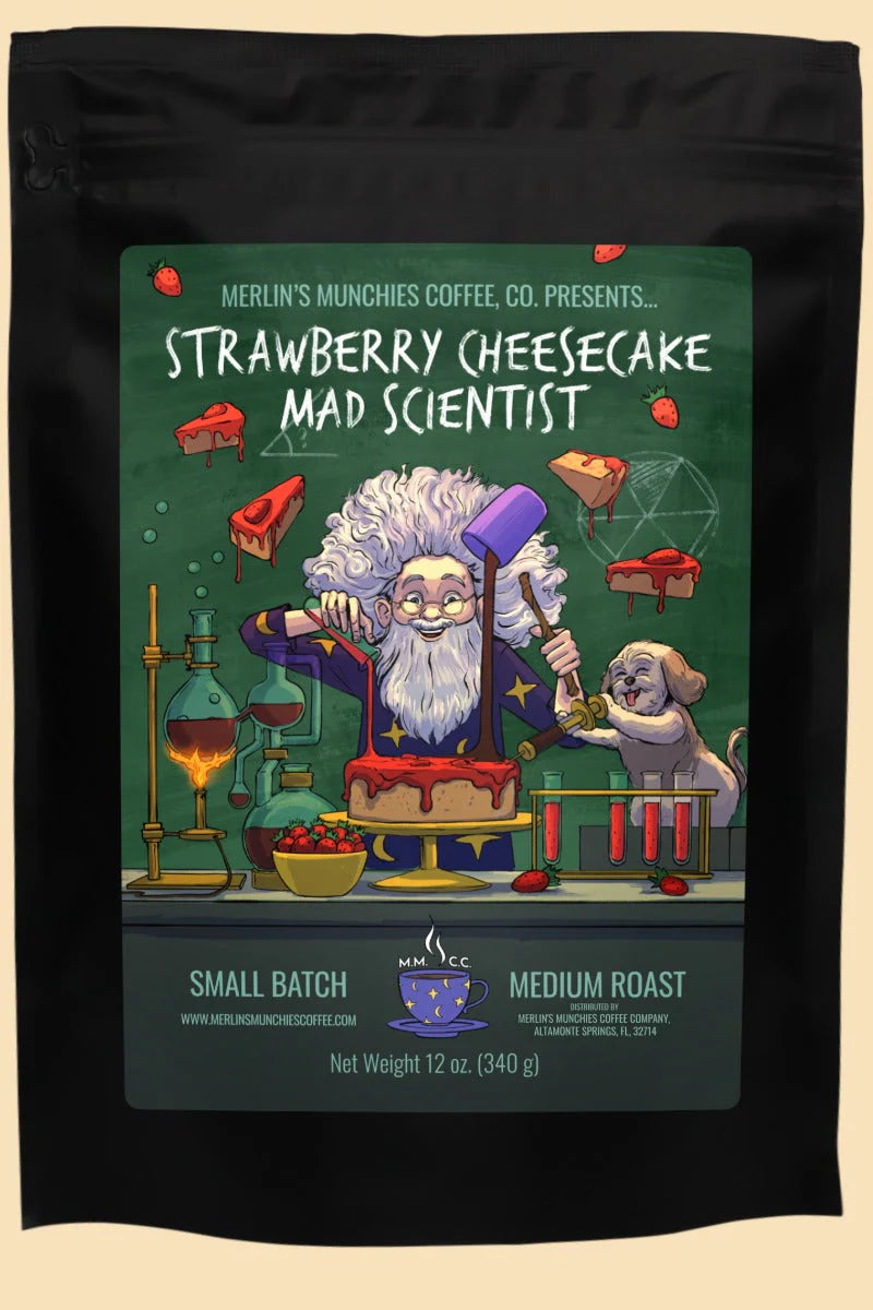 Strawberry Cheesecake Mad Scientist 12oz - Ground