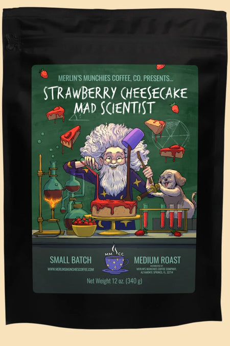 Strawberry Cheesecake Mad Scientist 12oz - Ground