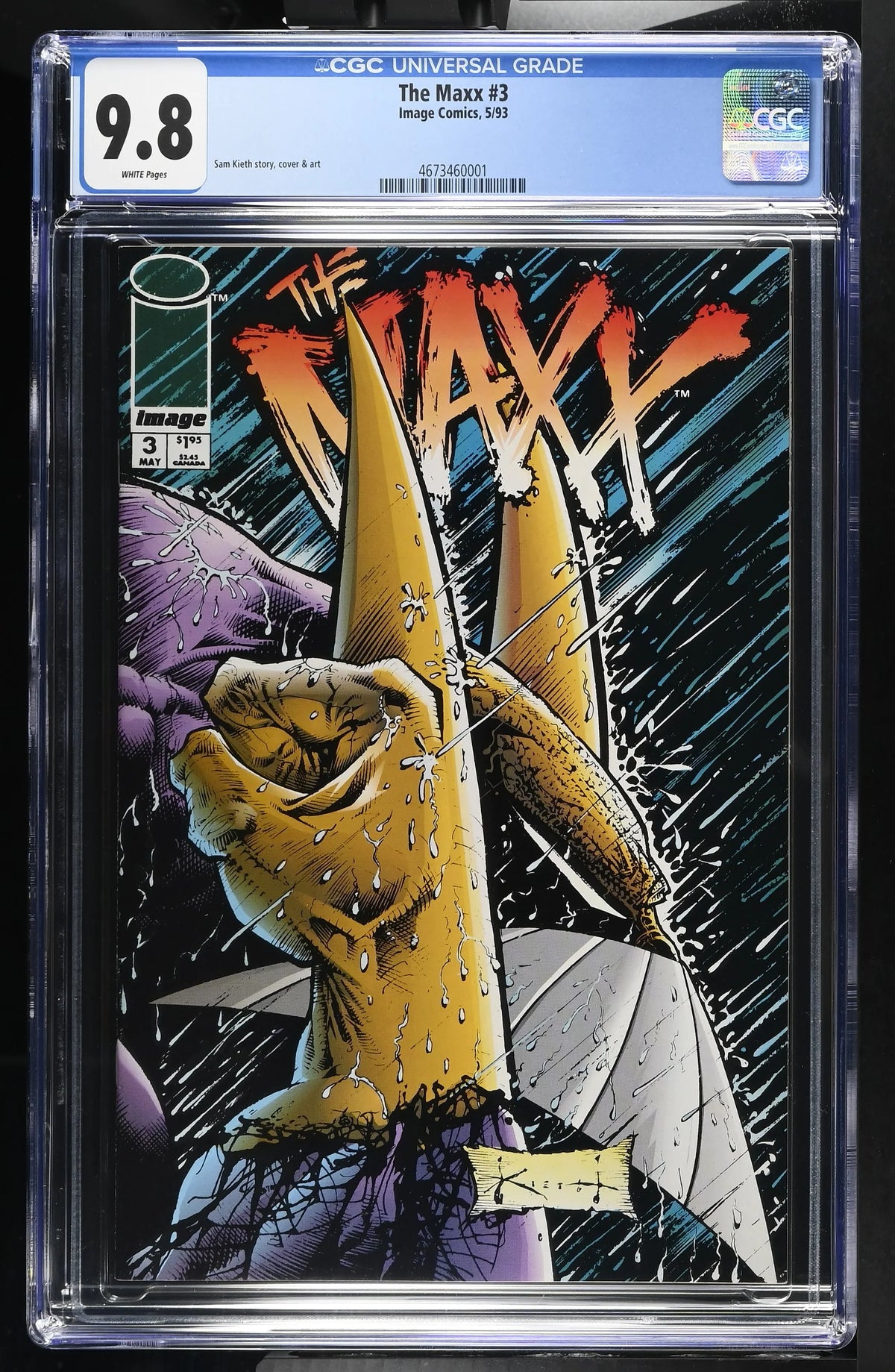 CGC 9.8 The Maxx #3