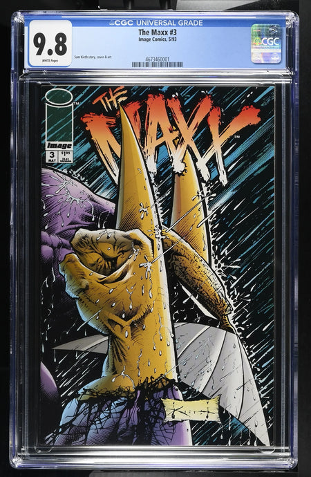 CGC 9.8 The Maxx #3