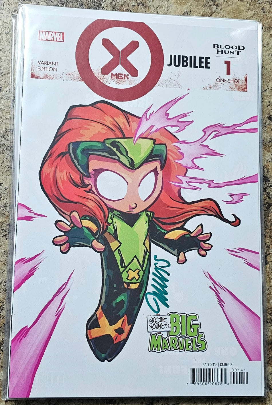 X-Men: Blood Hunt - Jubilee #1 Skottie Young's Big Marvel Variant SIGNED