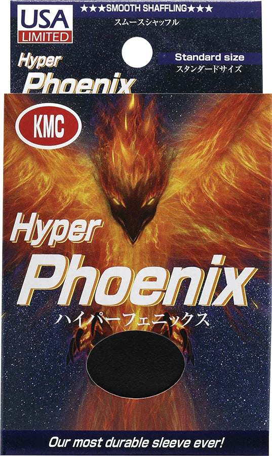 Sleeves: Full Size Hyper Phoenix Matte Black 100