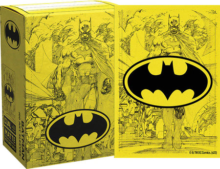 Dragon Shields: 100 Matte Dual Art - Batman Core DISPLAY 10