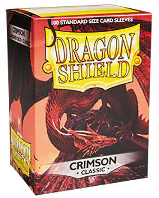 Dragon Shields: 100 Classic Crimson DISPLAY 10