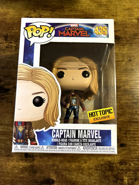 Funko Pop! Captain Marvel #435 Hot Topic Excl