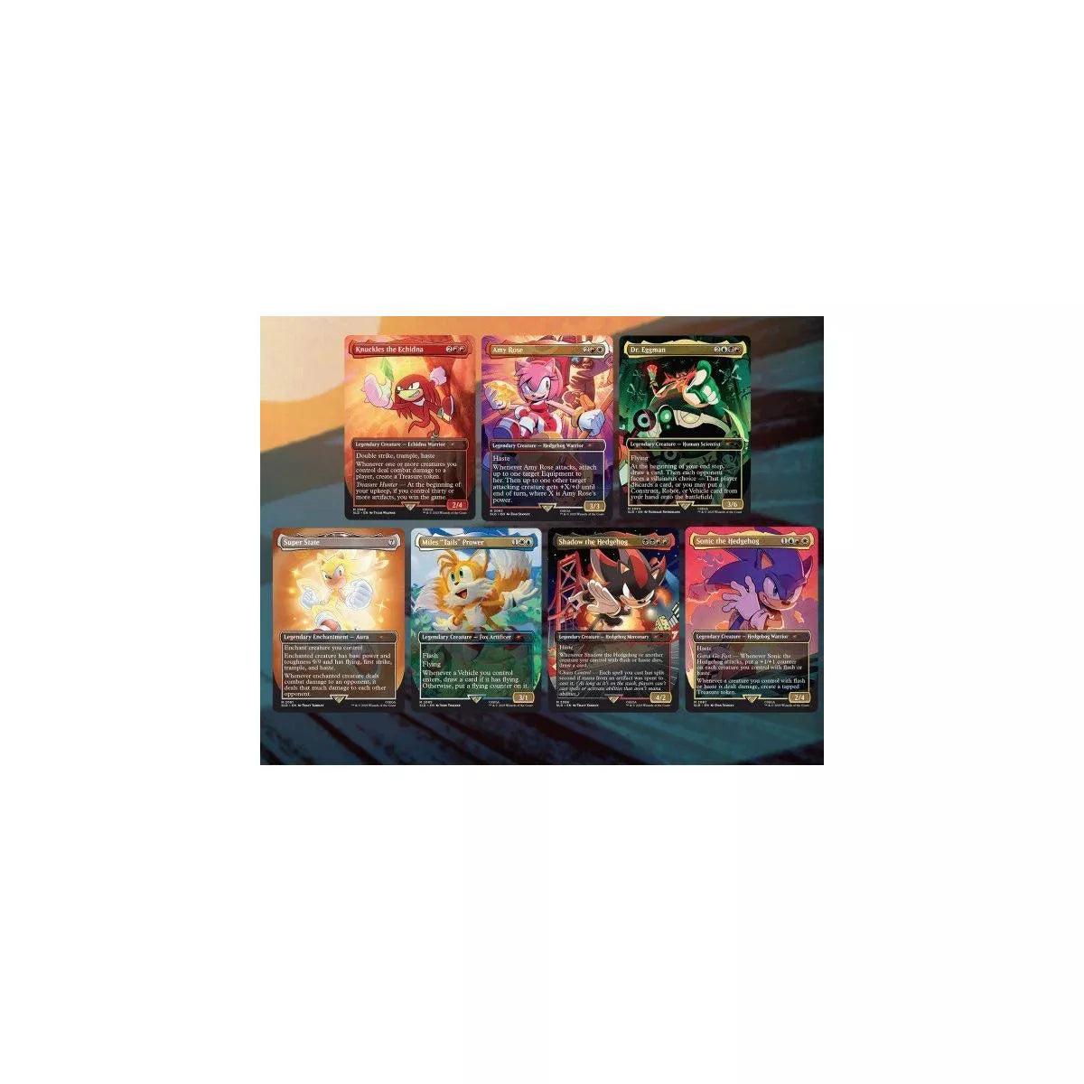 Magic the Gathering Secret Lair x Sonic The Hedgehog: Friends & Foes - Non-Foil Edition