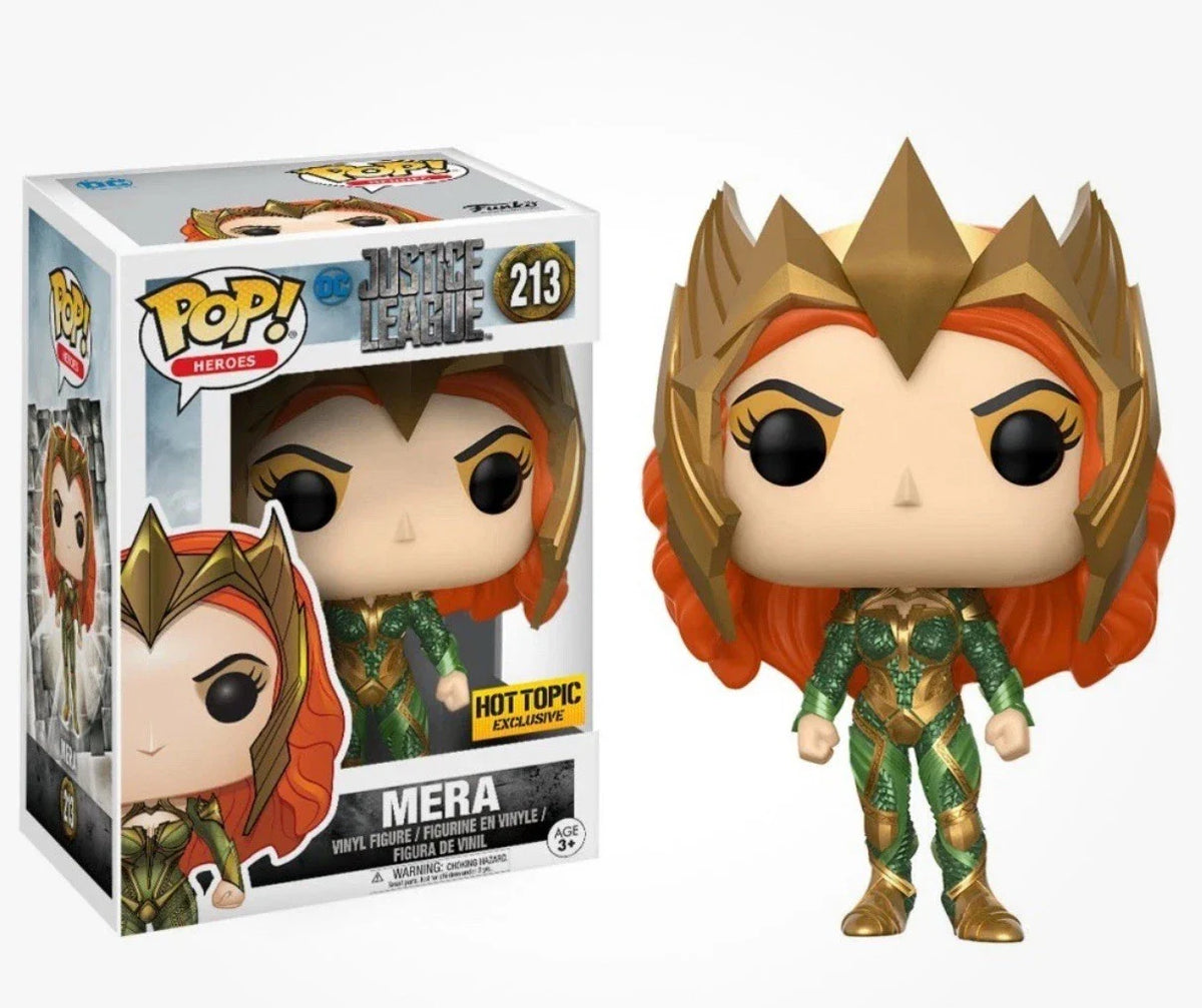 Funko Pop! Justice League Mera #213 Hot Topic Excl