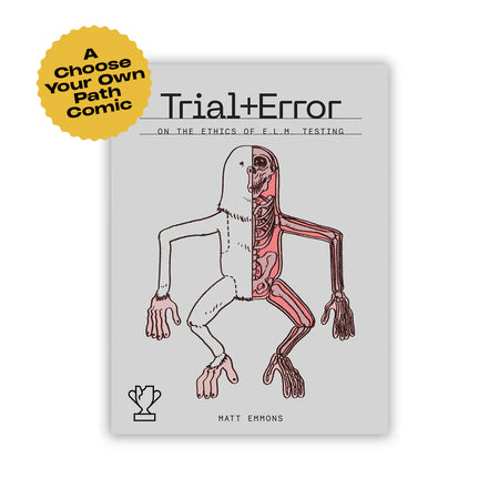 Trial + Error OGN Original Graphic Novel by Matt Emmons SIGNED