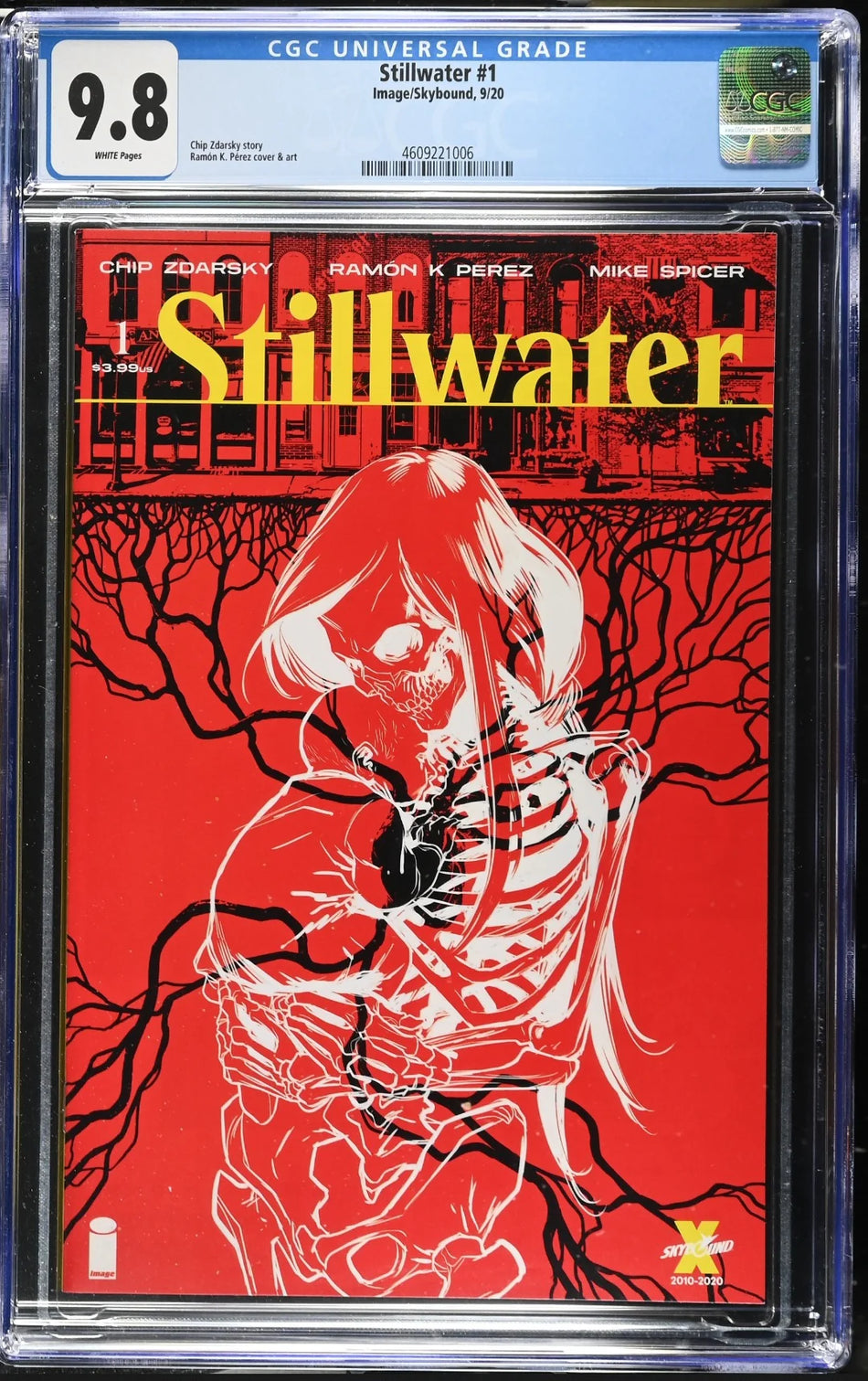 CGC 9.8 Stillwater #1 Perez Variant